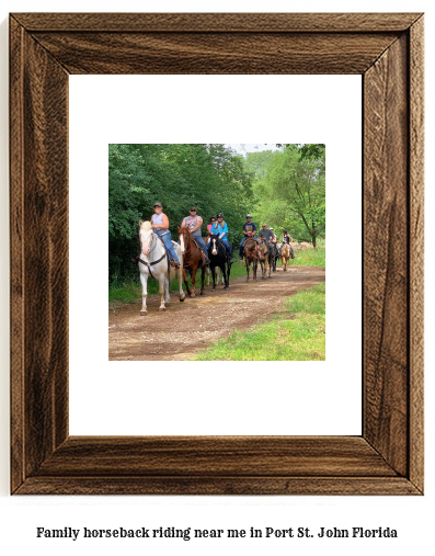 family horseback riding near me in Port St. John, Florida